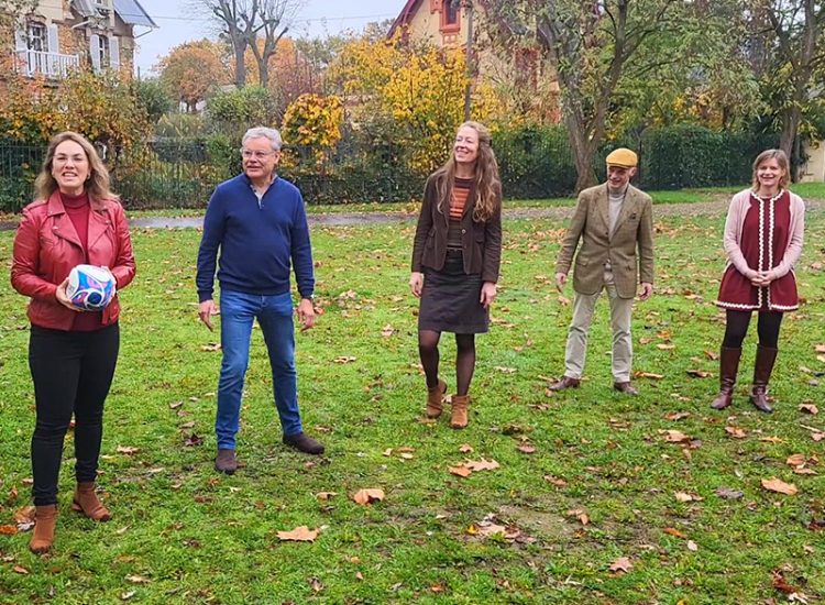 En coulisses du shooting de l'équipe