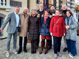 Derniers tracts distribués, derniers sourires échangés avant les fêtes!